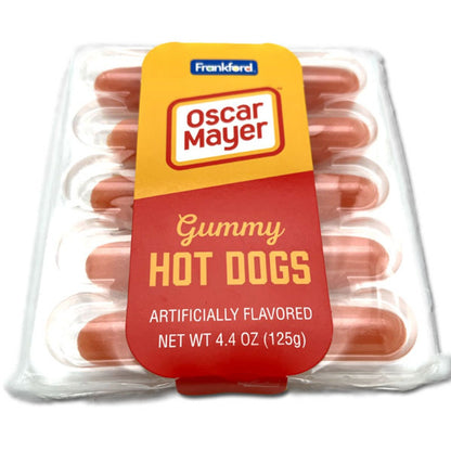 Frankford Gummy Hot Dogs Oscar Mayer 4.41oz - 16ct
