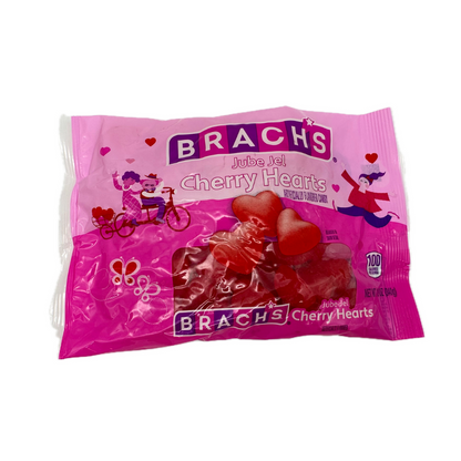 Brach's Cherry Jelly Hearts Bag 12oz - 12ct