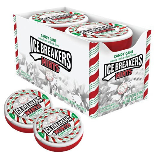 Ice Breakers Candy Cane Mints 1.5oz - 8ct