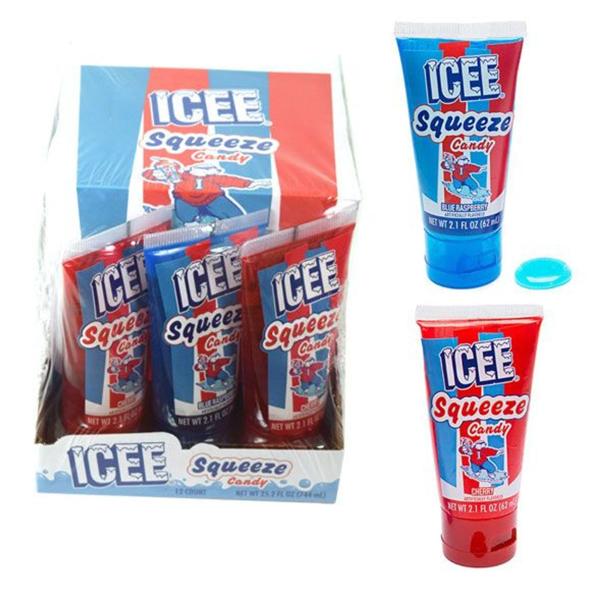 Koko's Icee Sour Squeeze Candy 2.1oz - 12ct