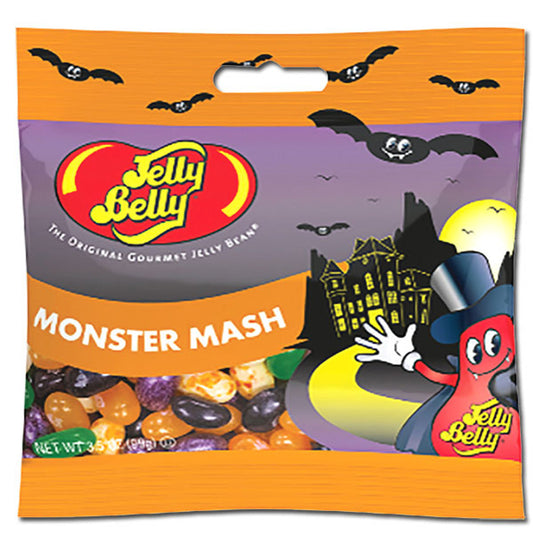 Monster Mash Mix Halloween Jelly Beans Bag 3.5oz - 12ct
