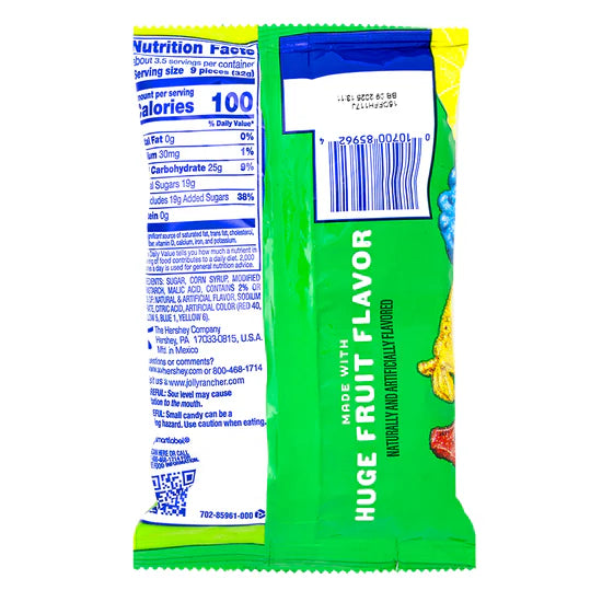 Jolly Rancher Sour Gummies King Size 3.87oz - 12ct