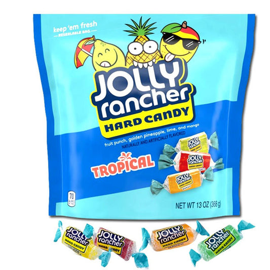 Jolly Rancher Tropical Hard Candies 13oz - 12ct