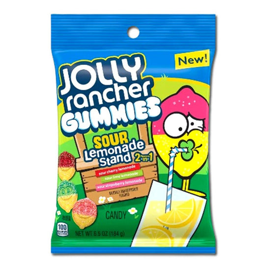 Jolly Rancher Gummies Sour Lemonade 6.5oz - 12ct