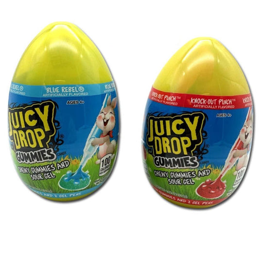 Bazooka Juicy Drop Gummies Egg  4oz - 12ct