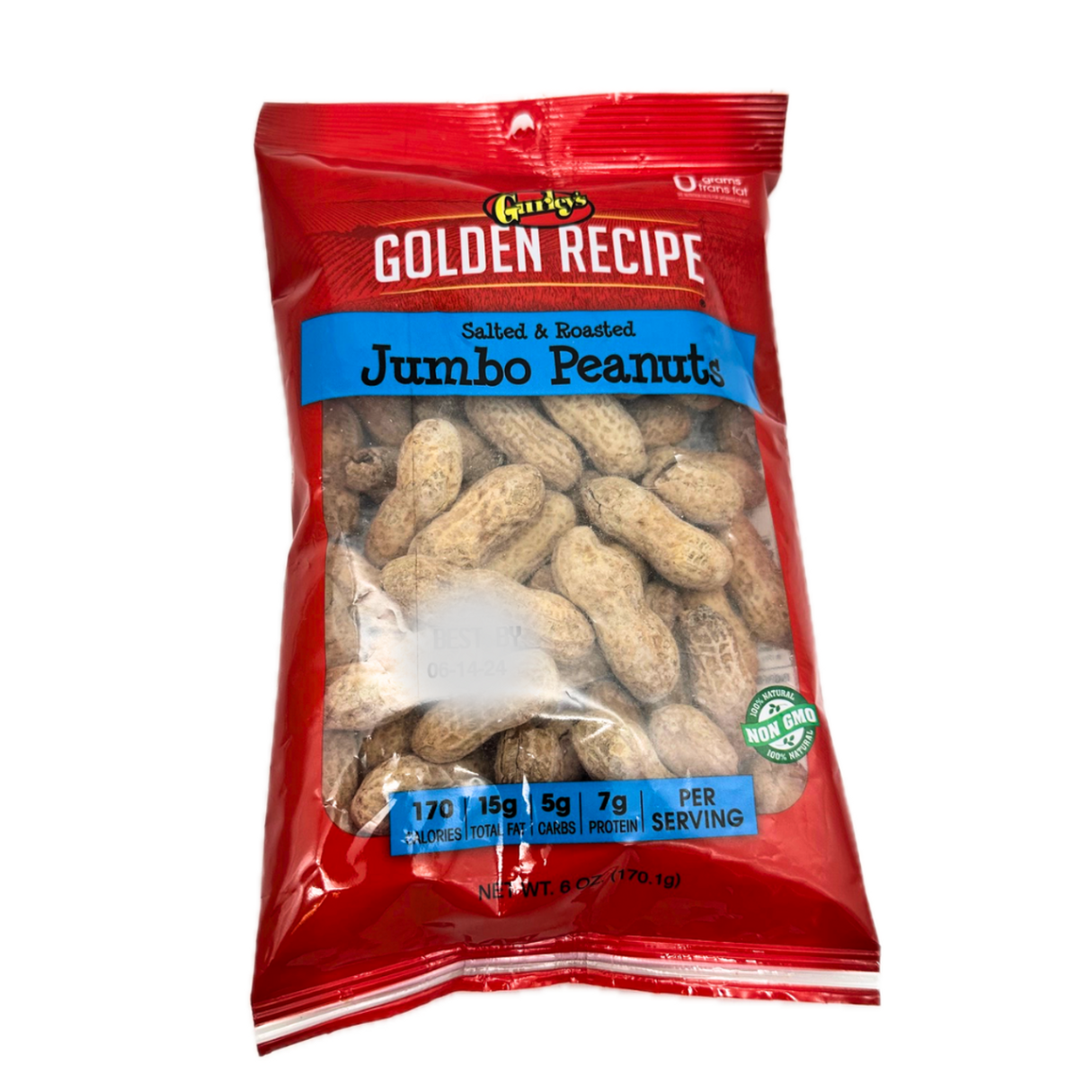 Salted & Roasted Jumbo Peanuts  6oz - 12ct