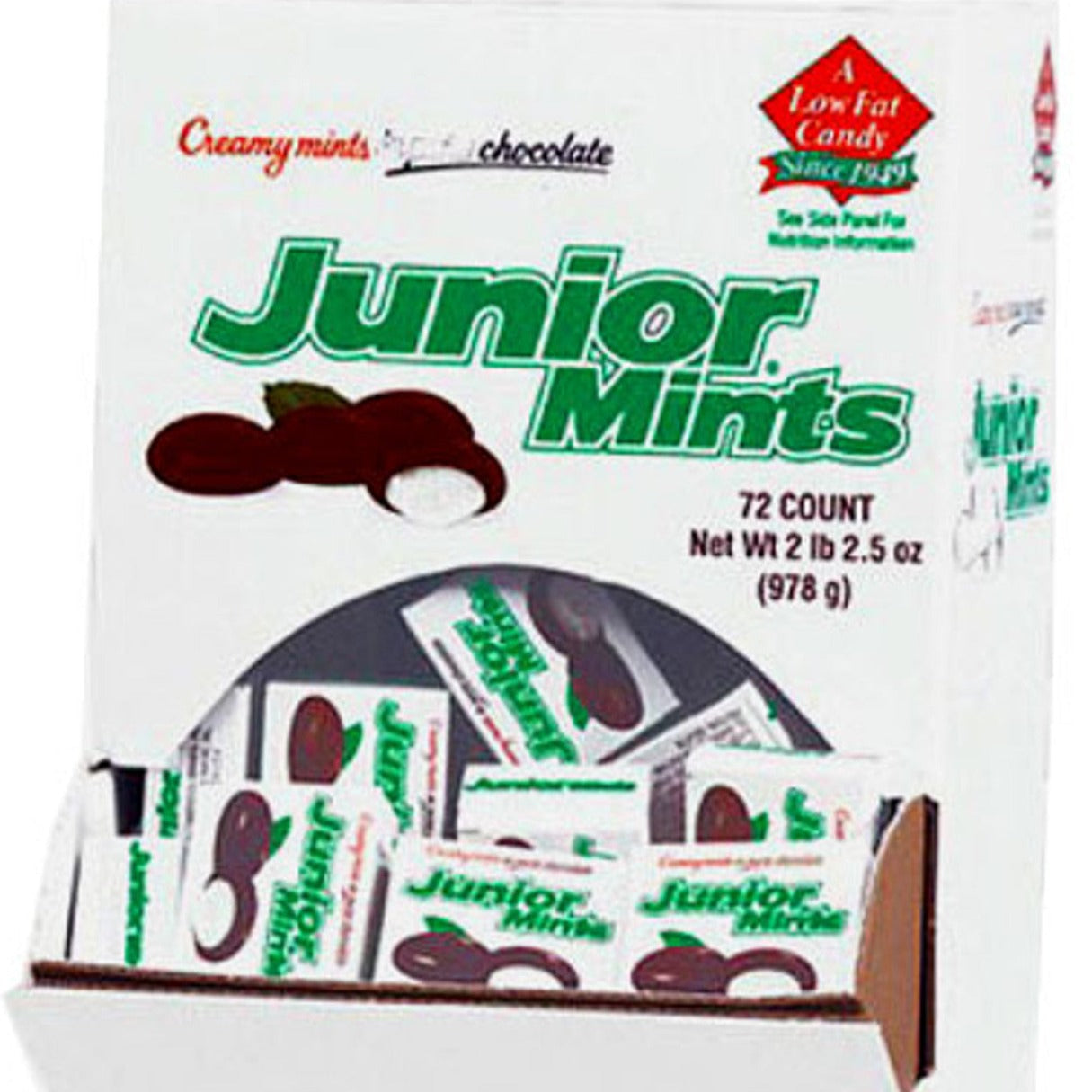 Mints Box Junior Mints Mini Boxes 0.5oz - 72ct – I Got Your Candy