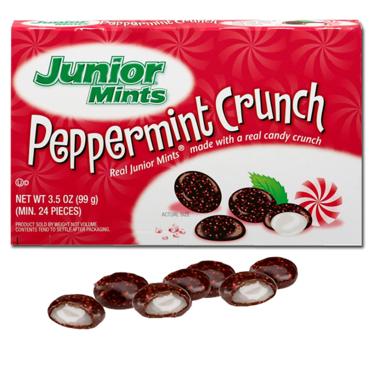 Junior Mints Christmas Candy 3.5oz - 12ct