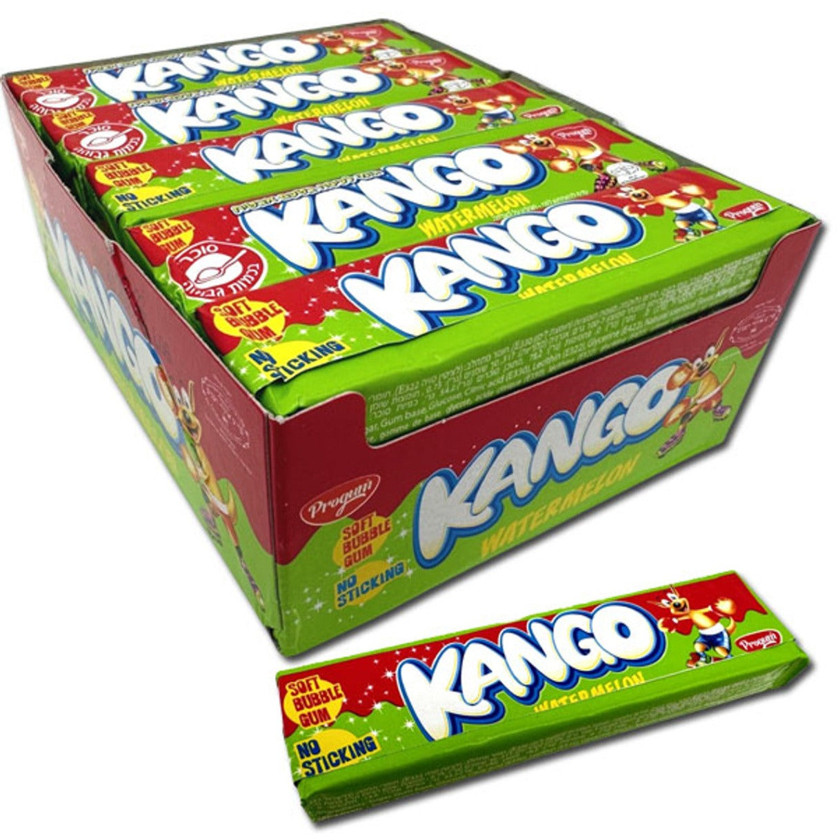 Kango Watermelon Bubble Gum - 20ct