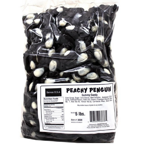 Kervan Gummi Peachy Penguins Bulk Bag 5lb - 1ct