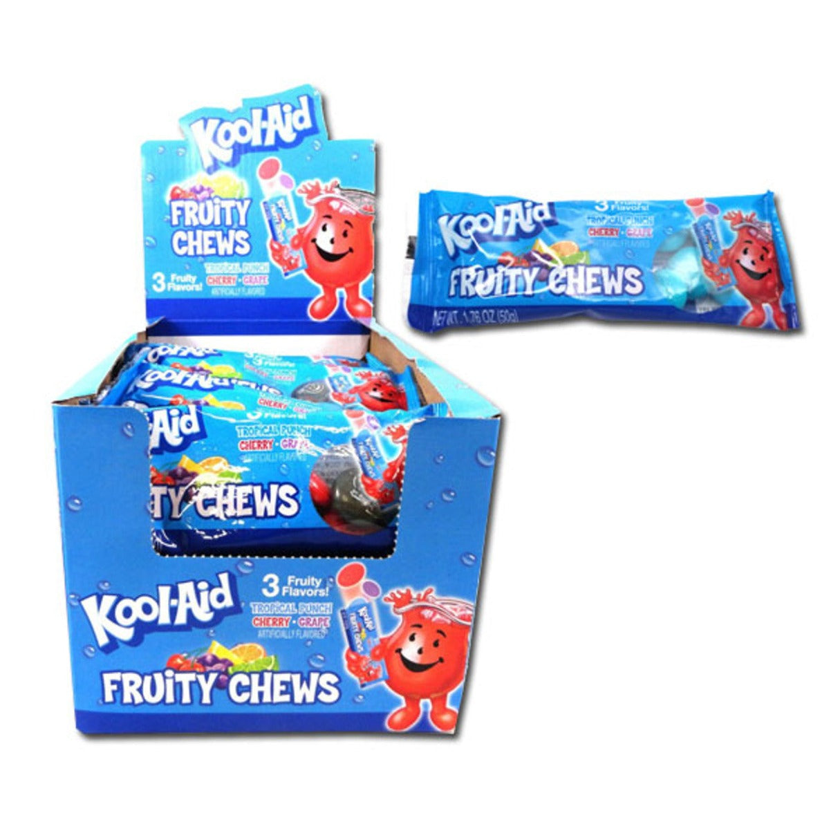 Kool Aid Fruit Chews Candy 0.33oz - 20ct