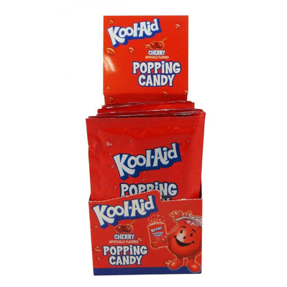 Kool Aid Popping Candy Cherry .33oz - 20ct