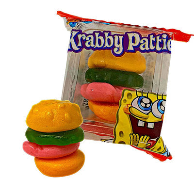 Frankford Krabby Patties Gummy Candy Bag 5.08oz - 12ct