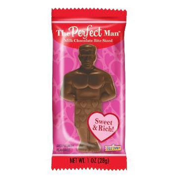 Perfect Man Chocolate Valentine's Day 1oz - 12ct