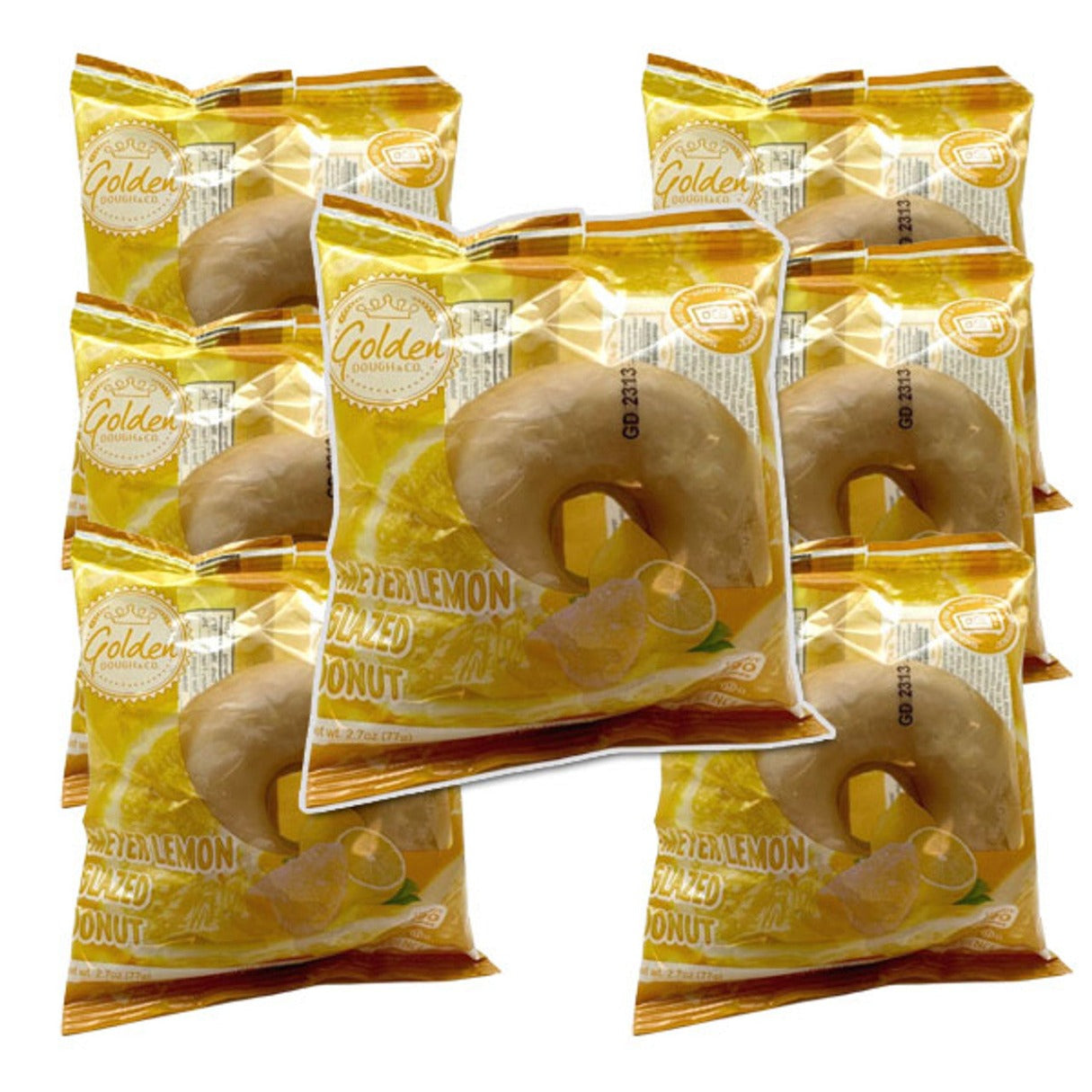 Golden Lemon Glazed Donuts 2.7oz - 7ct