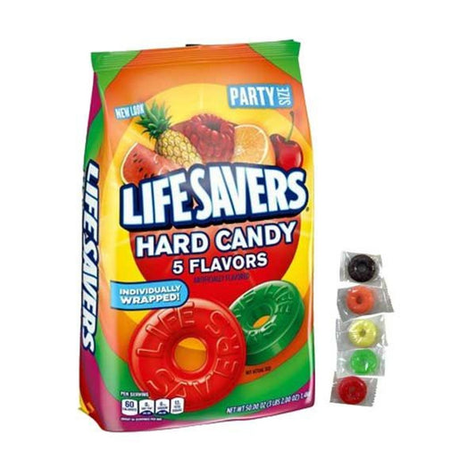 Life Savers Five Flavor Bulk Singles 50oz - 1ct