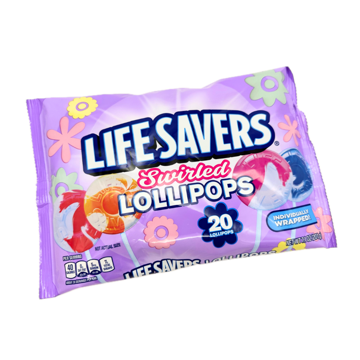 Life Savers Swirled Lollipops 7.1oz - 12ct