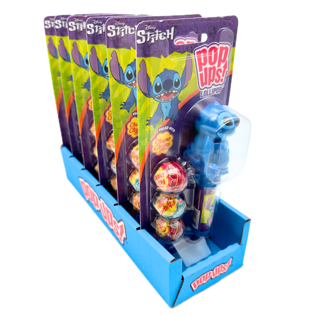 Flix Lilo & Stitch Pop Ups Lollipop 1.26oz - 6ct