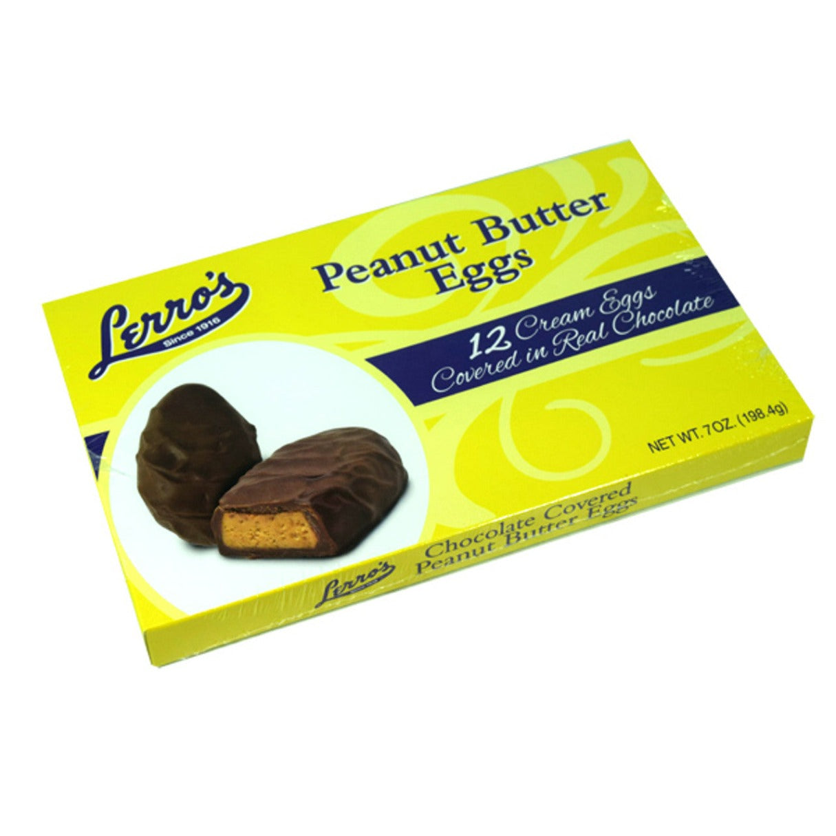 Lerro's Easter Egg Trays Peanut Butter - 12ct