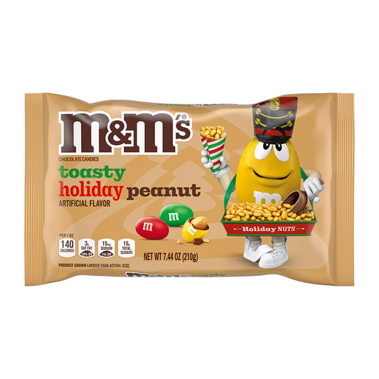 M&M's Toasty Holiday Peanut 7.44oz - 6ct