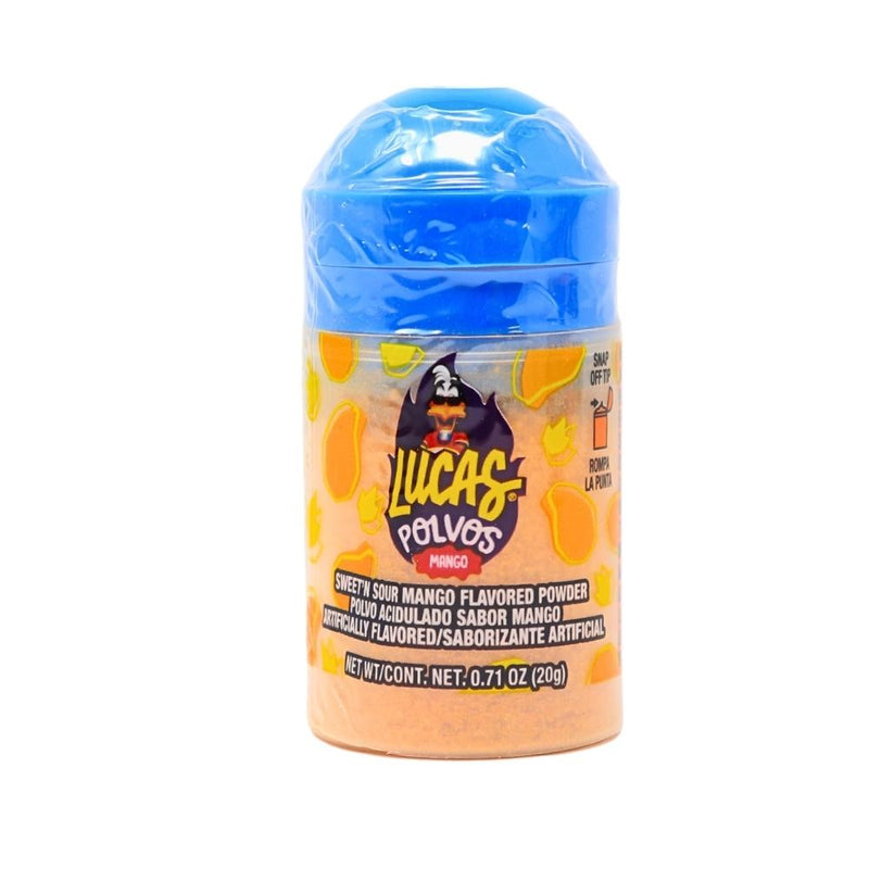 Lucas Polvos Sweet N Sour Mango Flavored Powder 0.71oz - 10ct