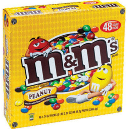 M&M's Peanut 1.74oz - 48ct