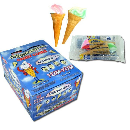 Marpro Marshmallow Cones - 24ct