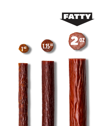 Fatty's Smoked Meat Snacks Jalapeno 2oz - 20ct