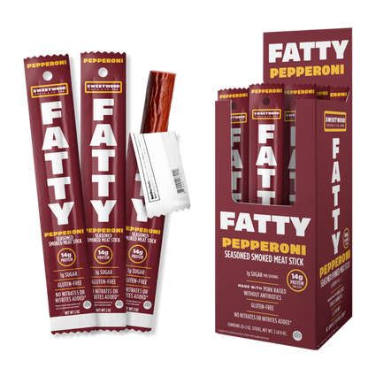 Fatty's Pepperoni Meat Sticks 2oz - 20ct