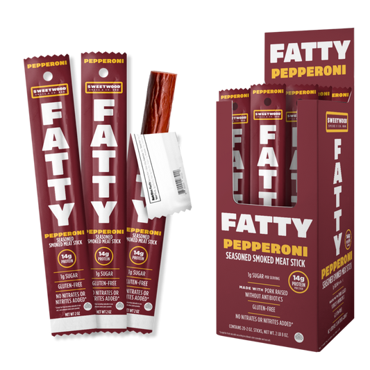 Fatty's Pepperoni Meat Sticks 2oz - 20ct