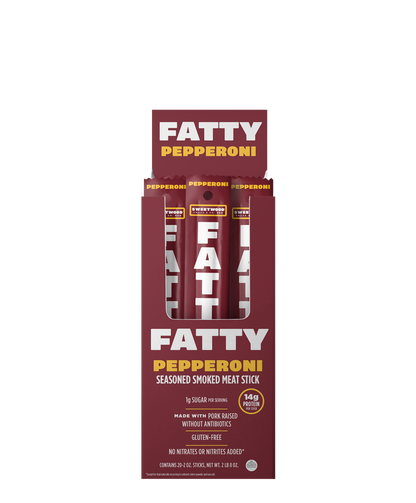 Fatty's Pepperoni Meat Sticks 2oz - 20ct