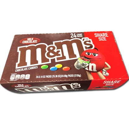 M&M's Milk Chocolate King 3.14oz - 24ct