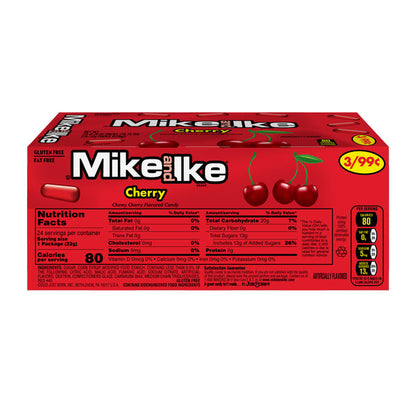 Mike & Ike Cherry Pre_Priced .78oz - 24ct