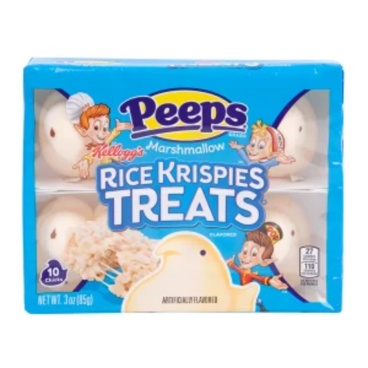 Peeps Rice Krispies Treats Chicks 10pc 3oz - 36ct