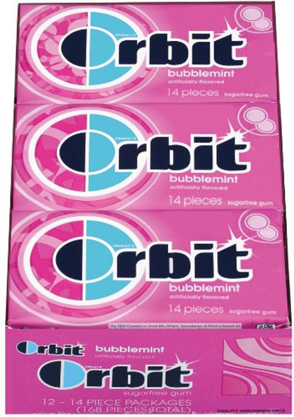 Orbit Gum Bubblemint - 12ct