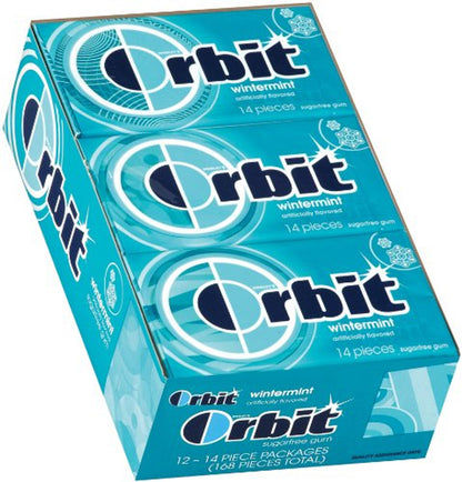 Orbit Sugarless Gum Wintermint - 12ct