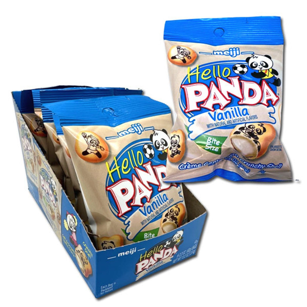 Meiji Hello Panda Vanilla 2.2oz - 6ct