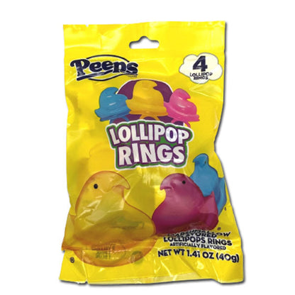 Peeps Lollipop Rings 1.41oz - 24ct