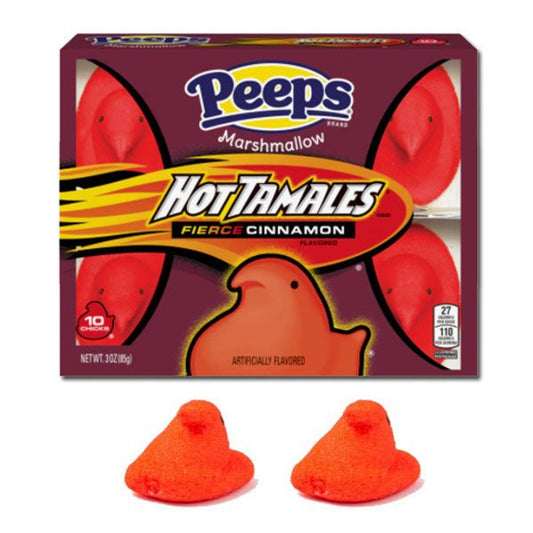 Peeps Chicks Hot Tamales 3oz - 36ct