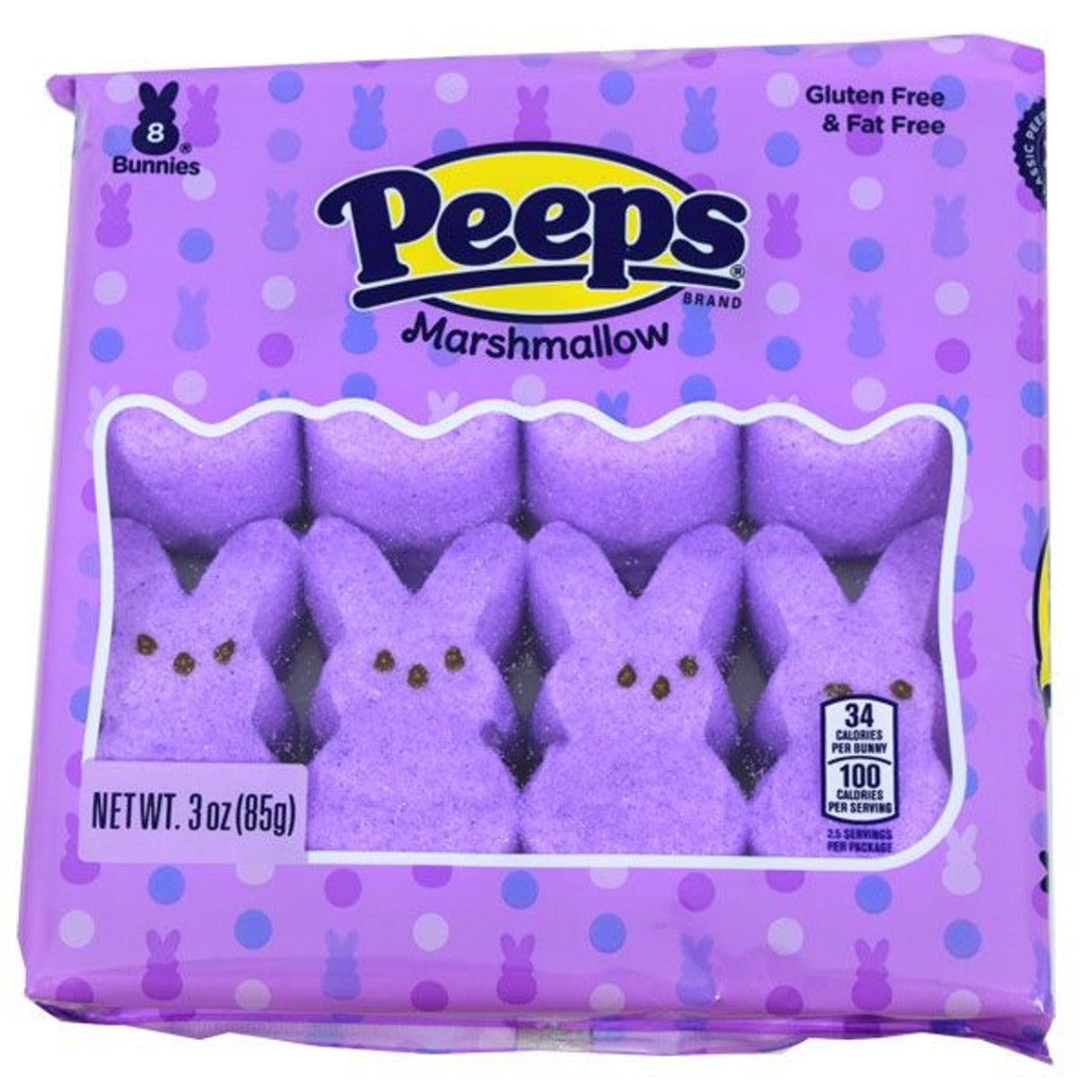 Peeps Purple Bunnies 3oz - 40ct