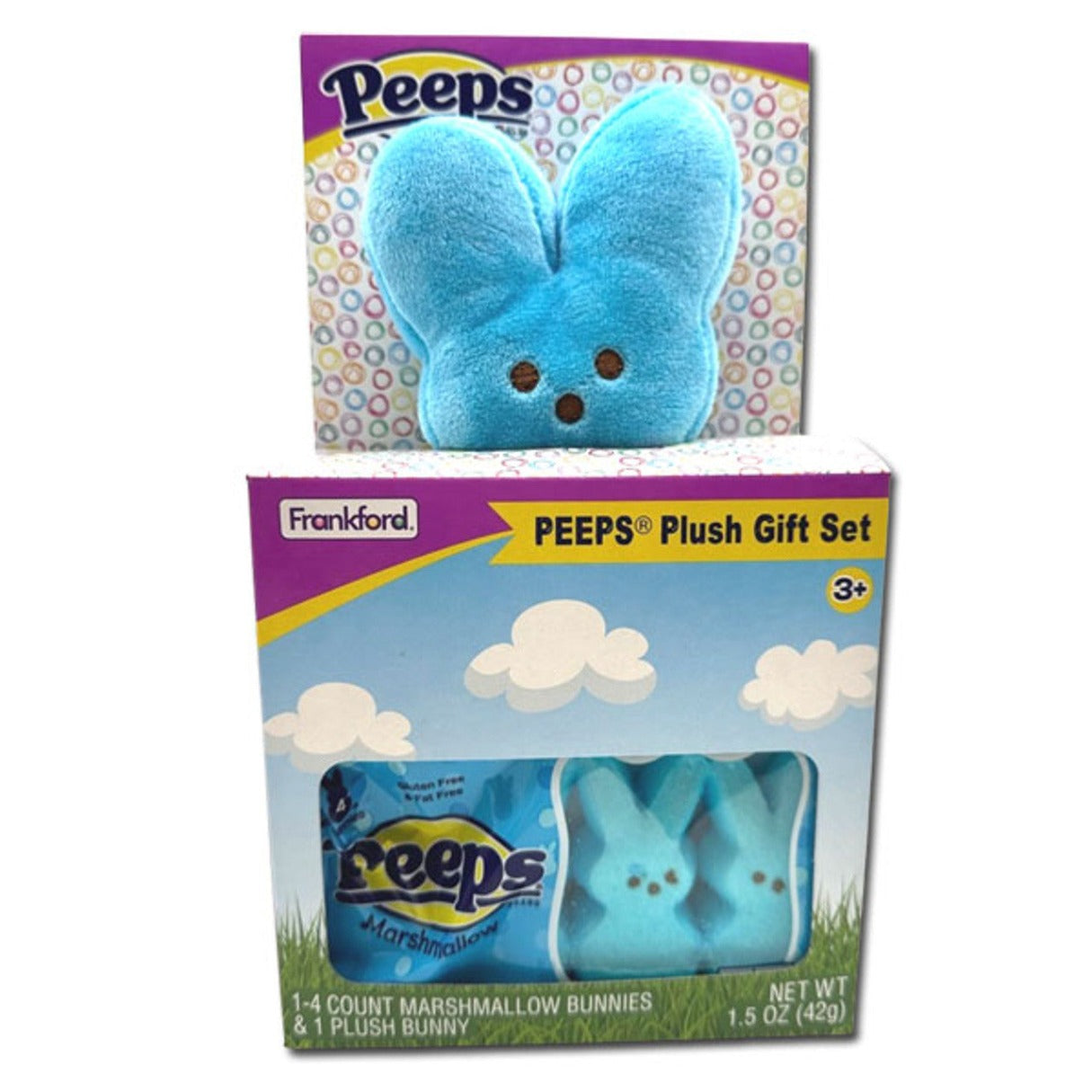 Peeps Plush Bunny Gift Set 1.5oz - 6ct