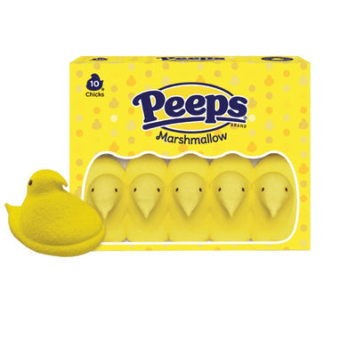 Peeps Yellow Marshmallow Chicks 3oz - 36ct