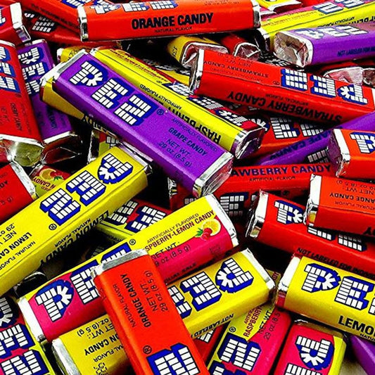 Pez Refill Candies Wrapped Bag - 10lb