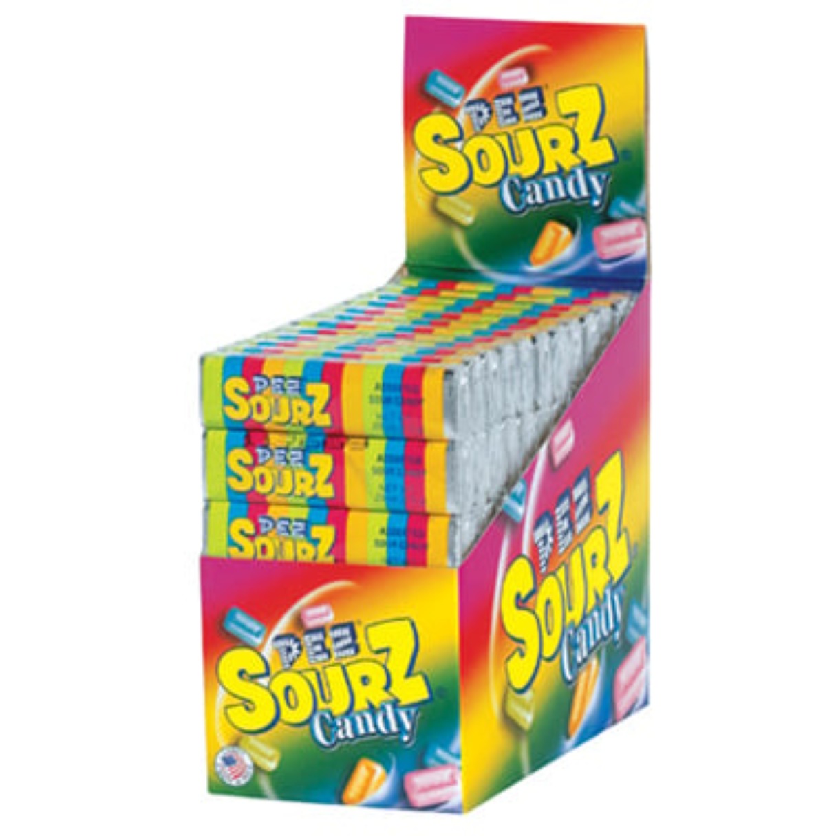 Pez Sourz Refill Candy - 12ct