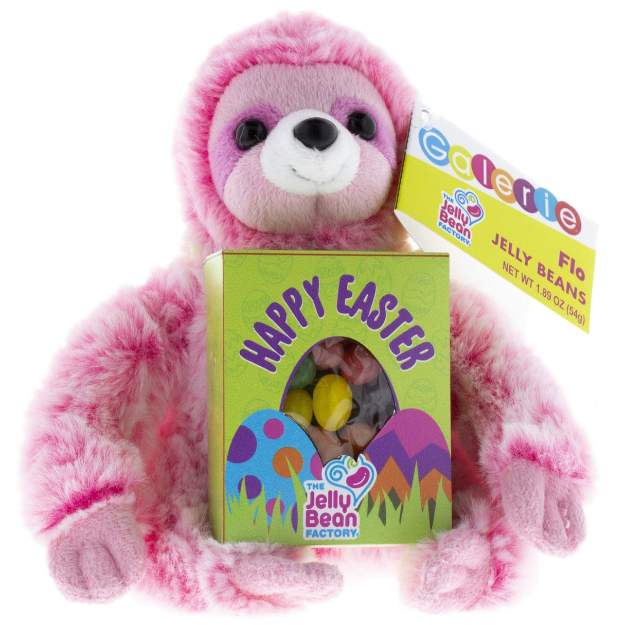 Sloth Plush with Jelly Beans (Case) 1.89oz - 1/6ct