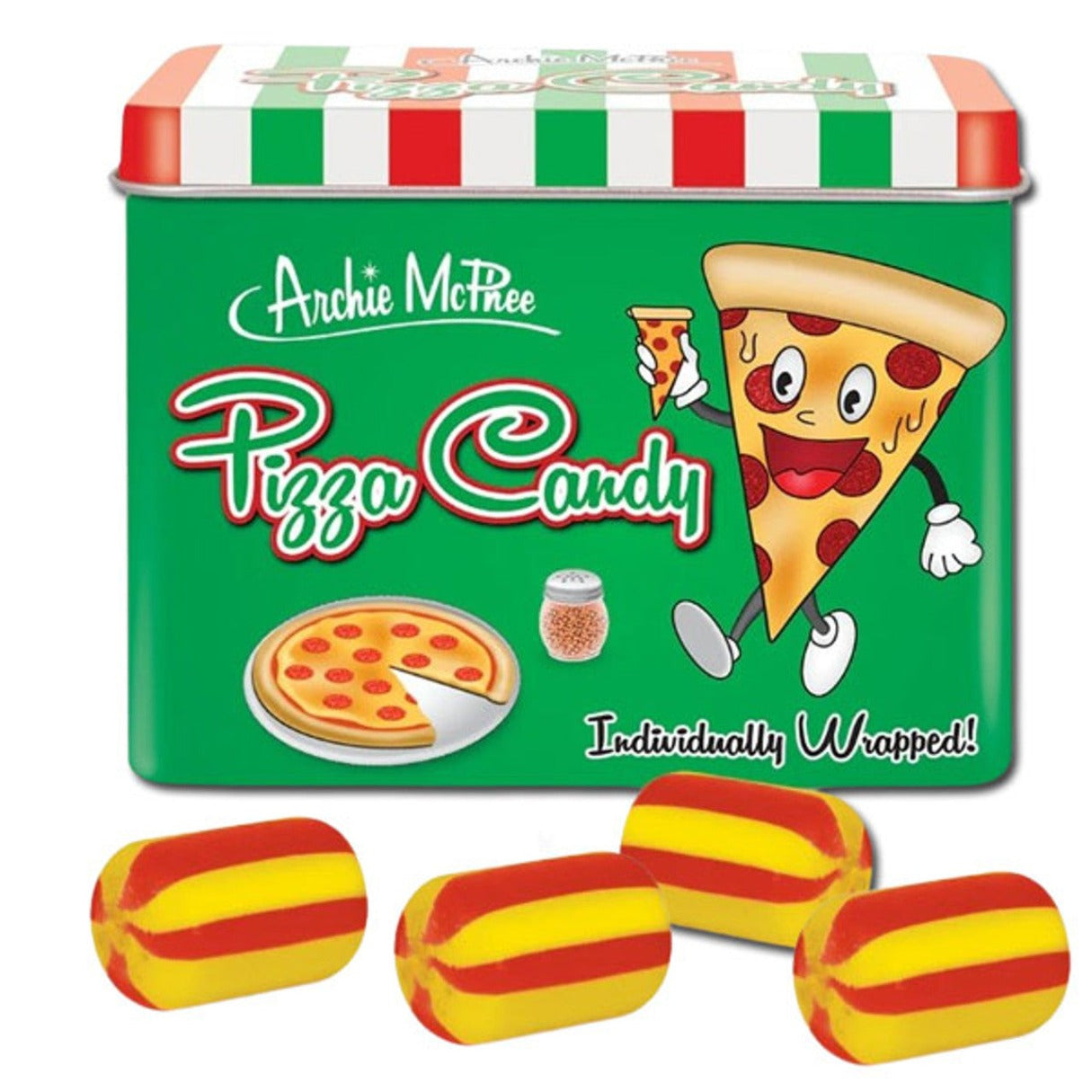 Pizza Flavored Hard Candy Tin - 144ct