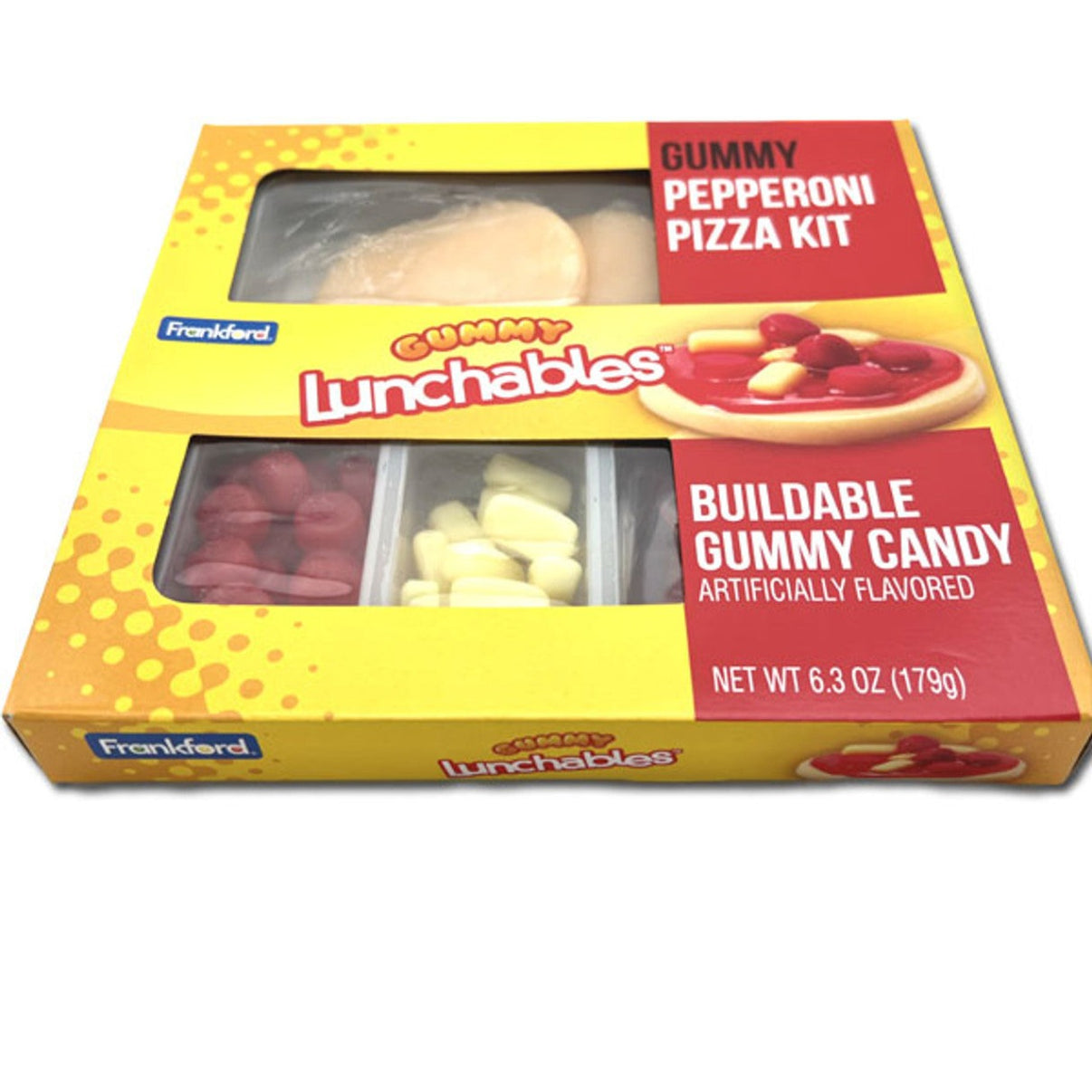 Frankford Gummy Lunchable Pizza Kit 6.3oz 20ct I Got Your Candy