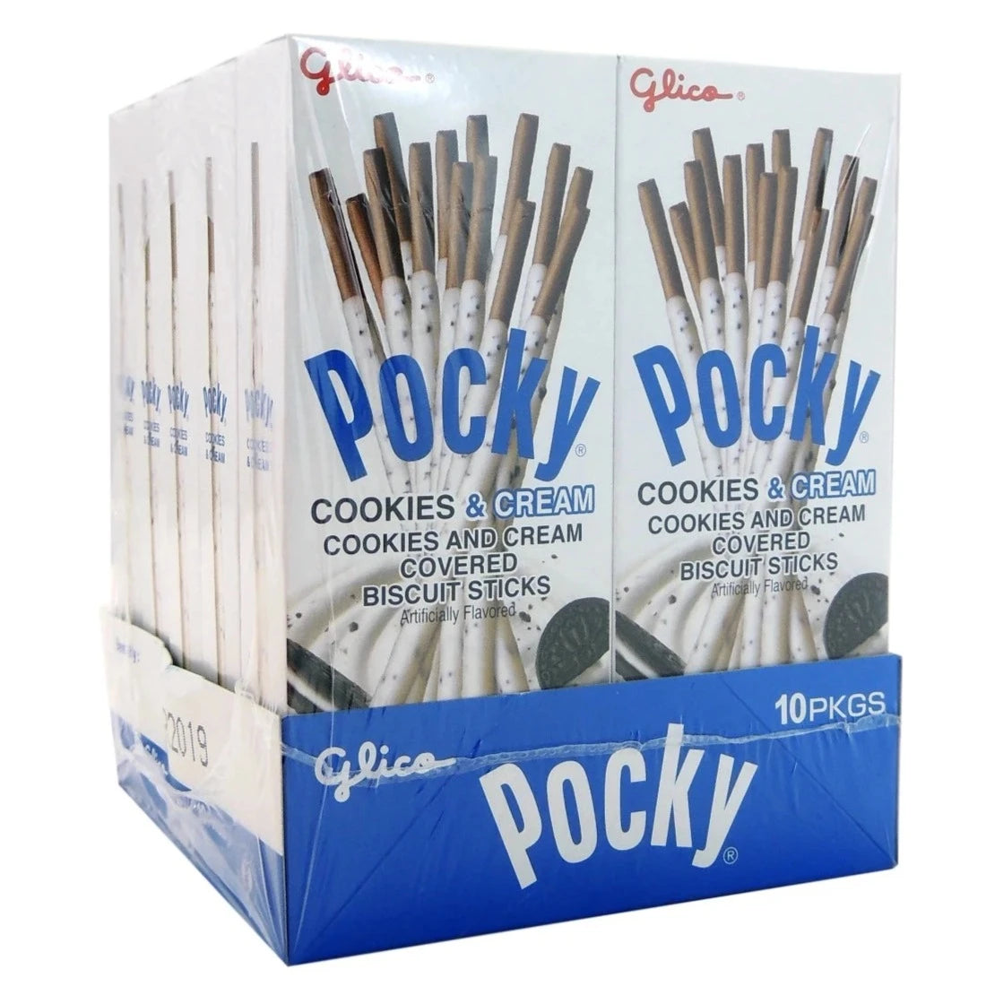 Glico Pocky Cookies and Cream 1.41oz - 10ct