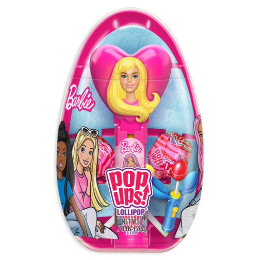 Barbie Pop Ups Lollipop 0.7oz - 12ct