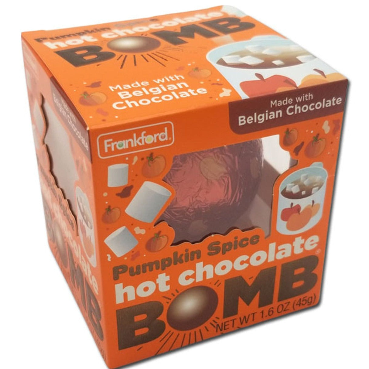 Frankford Hot Chocolate Bomb Pumpkin Spice 1.6oz - 12ct – I Got Your Candy